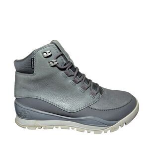 The North Face Men's Gray Leather Boots